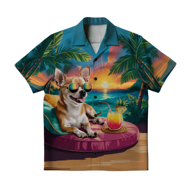 Koszula hawajska Chihuahua